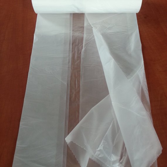 PE pytel se záložkama 560 + (2x120) x 450 mm/0,040mm